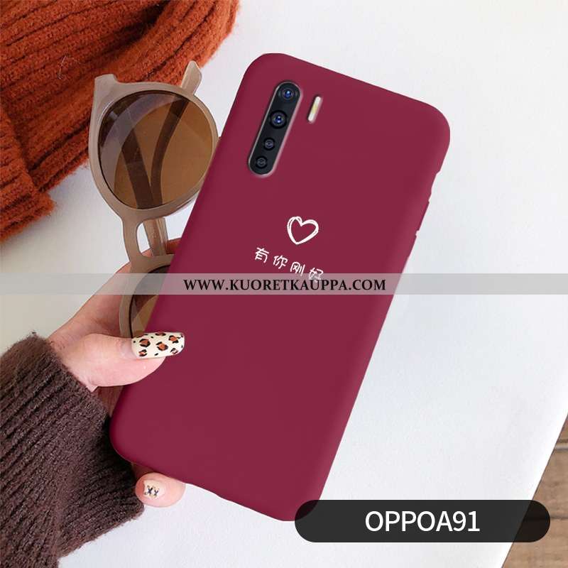 Kuori Oppo A91, Kuoret Oppo A91, Kotelo Oppo A91 Luova Suuntaus Puhelimen Yksinkertainen Tila Tumman