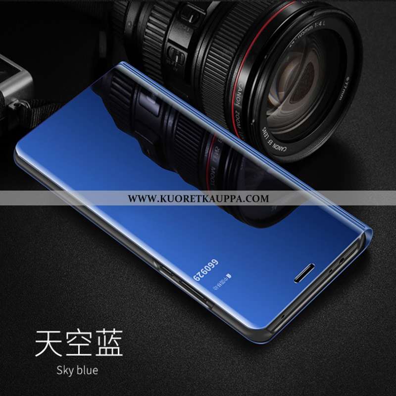 Kuori Oppo A91, Kuoret Oppo A91, Kotelo Oppo A91 Nahkakuori Läpinäkyvä Violetti Uusi