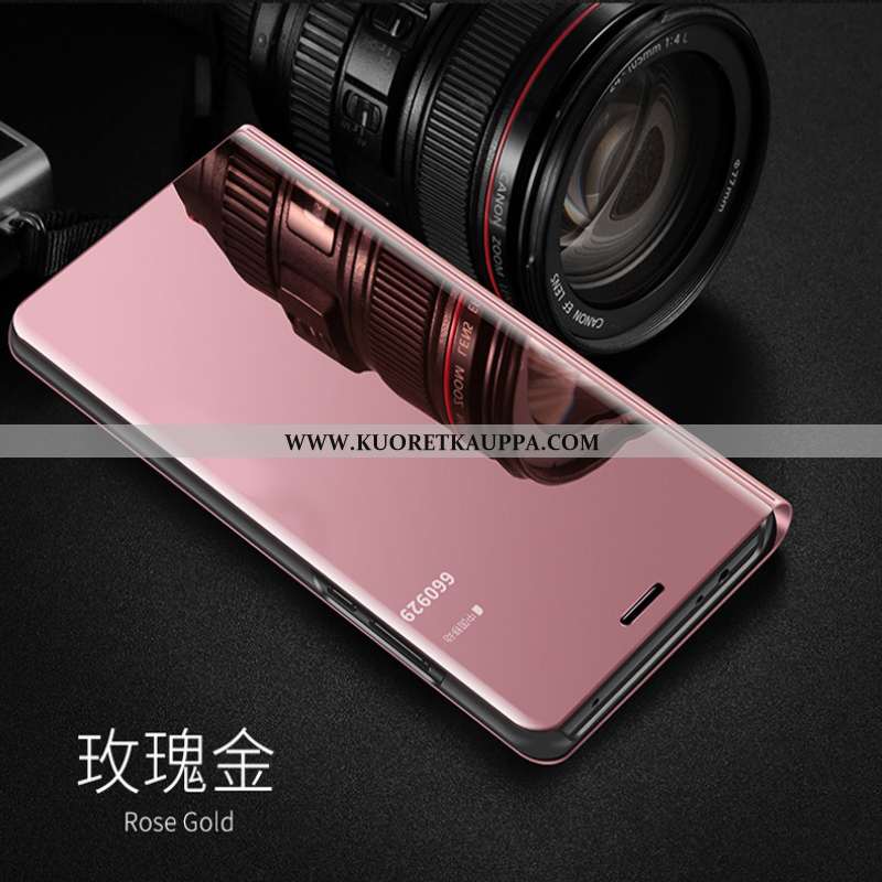 Kuori Oppo A91, Kuoret Oppo A91, Kotelo Oppo A91 Nahkakuori Läpinäkyvä Violetti Uusi