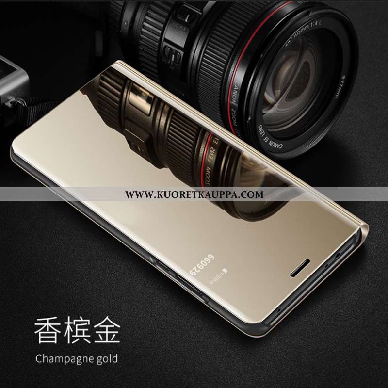 Kuori Oppo A91, Kuoret Oppo A91, Kotelo Oppo A91 Nahkakuori Läpinäkyvä Violetti Uusi