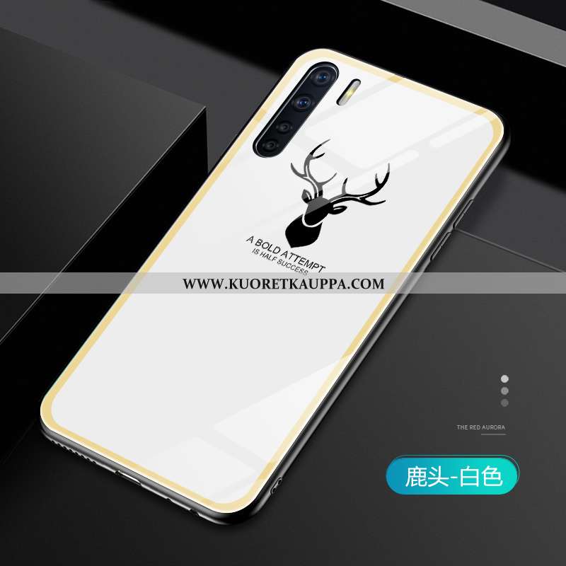 Kuori Oppo A91, Kuoret Oppo A91, Kotelo Oppo A91 Pehmeä Neste Valo Peuroja Tila All Inclusive Punain