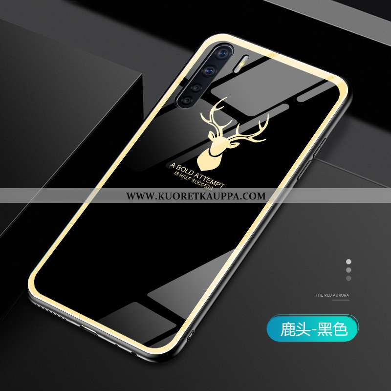 Kuori Oppo A91, Kuoret Oppo A91, Kotelo Oppo A91 Pehmeä Neste Valo Peuroja Tila All Inclusive Punain