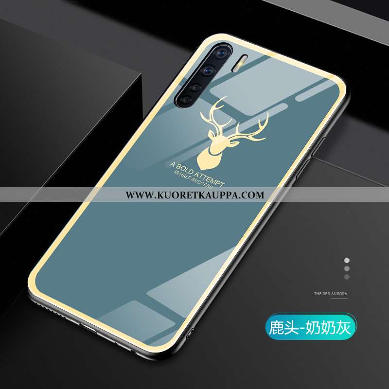 Kuori Oppo A91, Kuoret Oppo A91, Kotelo Oppo A91 Pehmeä Neste Valo Peuroja Tila All Inclusive Punain