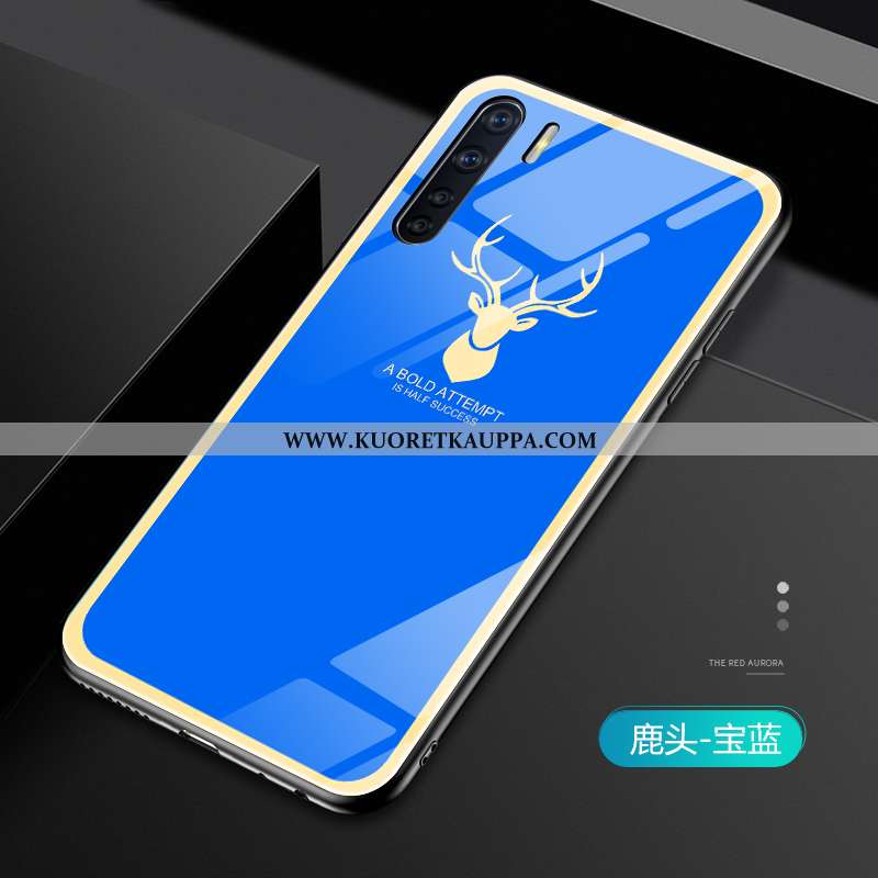 Kuori Oppo A91, Kuoret Oppo A91, Kotelo Oppo A91 Pehmeä Neste Valo Peuroja Tila All Inclusive Punain