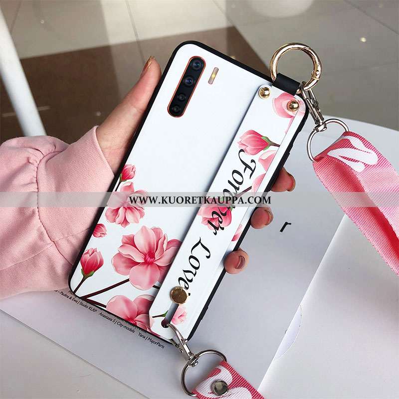 Kuori Oppo A91, Kuoret Oppo A91, Kotelo Oppo A91 Persoonallisuus Luova Tila Murtumaton Kirsikka Pink