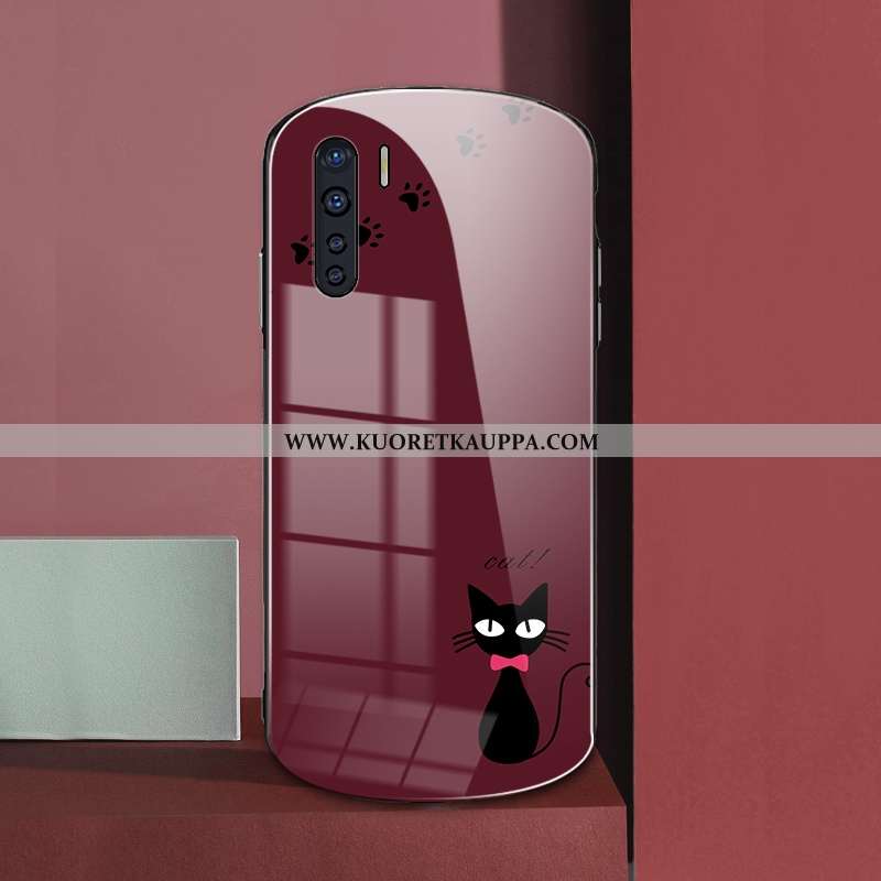 Kuori Oppo A91, Kuoret Oppo A91, Kotelo Oppo A91 Silikoni Suojaus Pieni Punainen Kustannukset