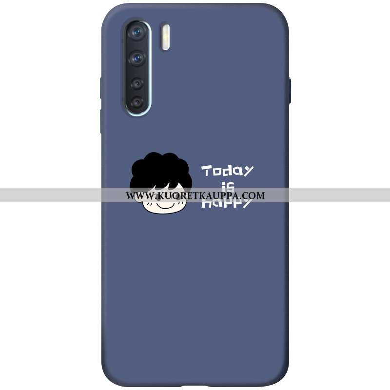 Kuori Oppo A91, Kuoret Oppo A91, Kotelo Oppo A91 Suuntaus Pehmeä Neste Puhelimen Tummansiniset