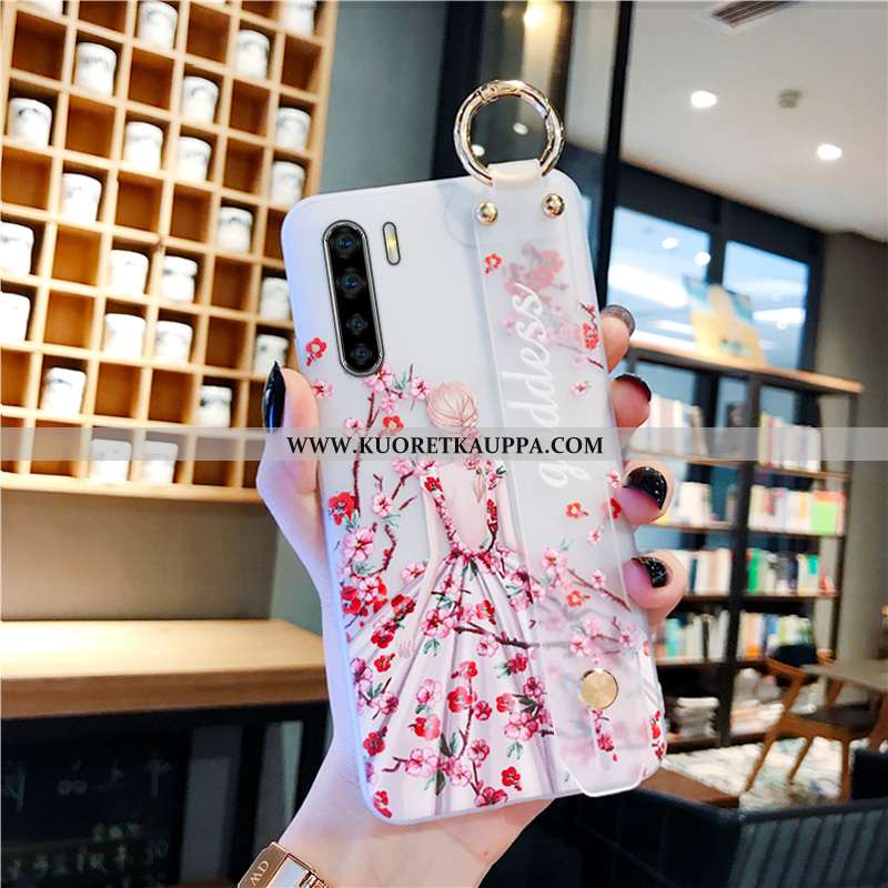 Kuori Oppo A91, Kuoret Oppo A91, Kotelo Oppo A91 Suuntaus Pehmeä Neste Silikoni Suojaus Jauhe Pinkki