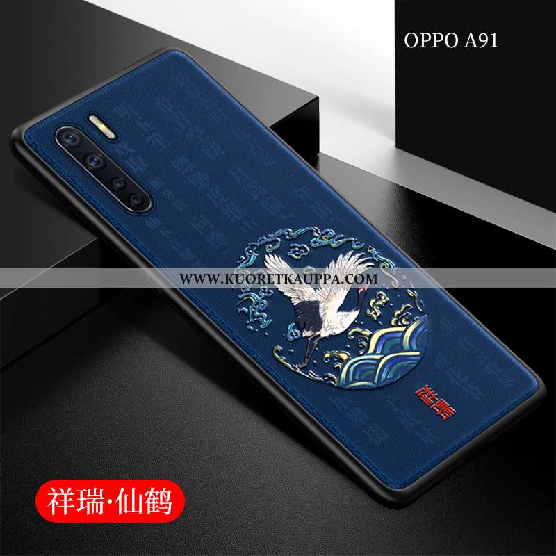 Kuori Oppo A91, Kuoret Oppo A91, Kotelo Oppo A91 Valo Silikoni Suojaus Suuntaus Mustat