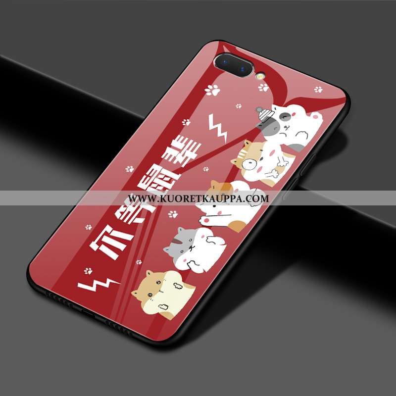 Kuori Oppo Ax5, Kuoret Oppo Ax5, Kotelo Oppo Ax5 Ihana Suojaus Peili Punainen Tila Mustat