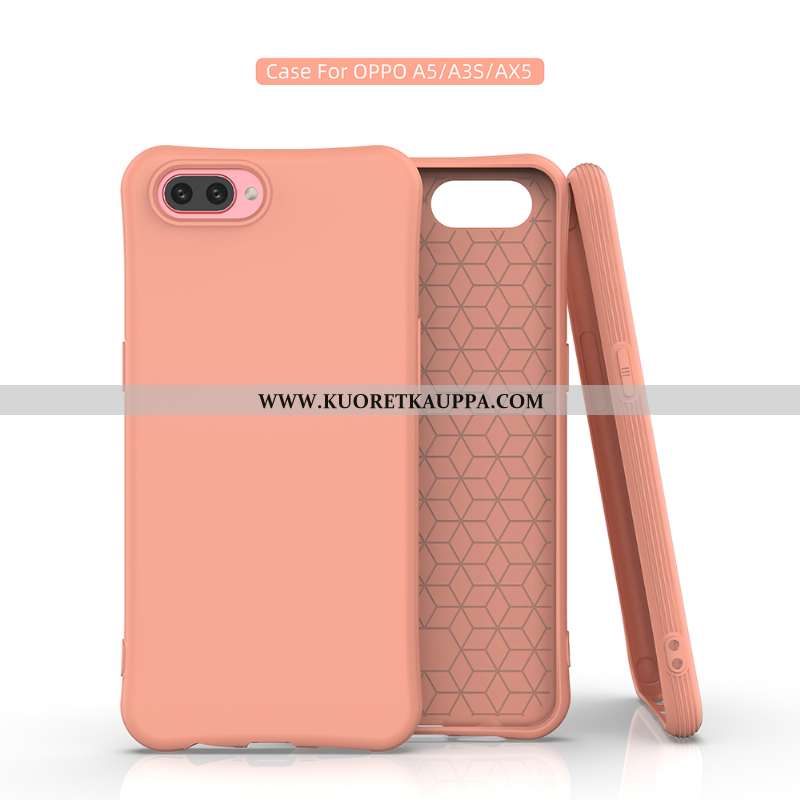Kuori Oppo Ax5, Kuoret Oppo Ax5, Kotelo Oppo Ax5 Pehmeä Neste Silikoni Kiinteä Väri Tila Keltainen K
