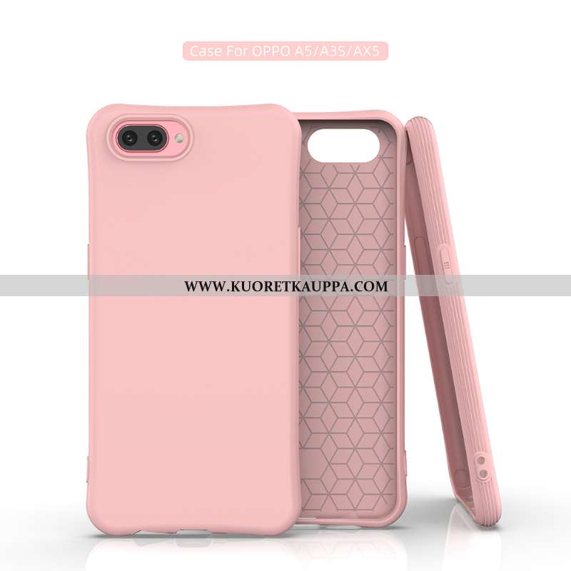Kuori Oppo Ax5, Kuoret Oppo Ax5, Kotelo Oppo Ax5 Pehmeä Neste Silikoni Kiinteä Väri Tila Keltainen K