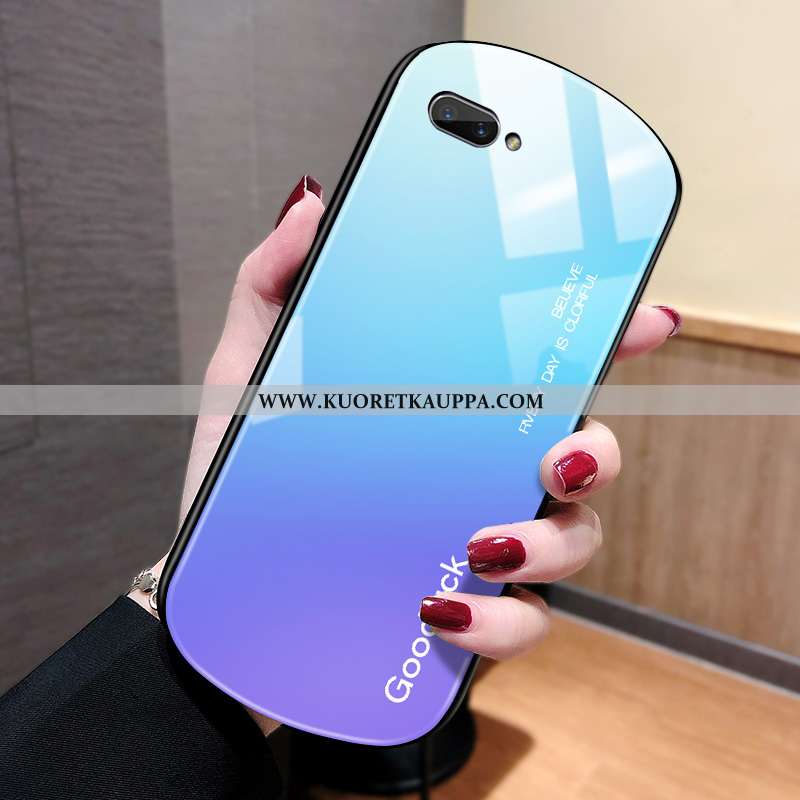 Kuori Oppo Ax5, Kuoret Oppo Ax5, Kotelo Oppo Ax5 Persoonallisuus Luova Murtumaton Suojaus Sininen