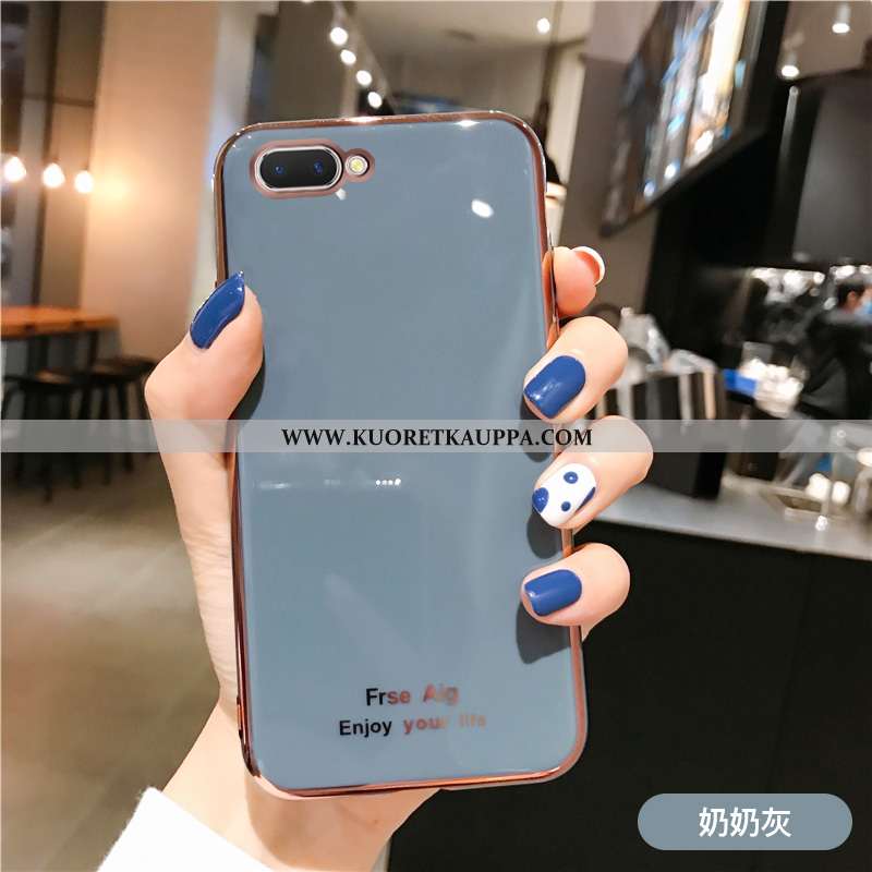 Kuori Oppo Ax5, Kuoret Oppo Ax5, Kotelo Oppo Ax5 Pesty Suede Persoonallisuus Viini Punainen All Incl