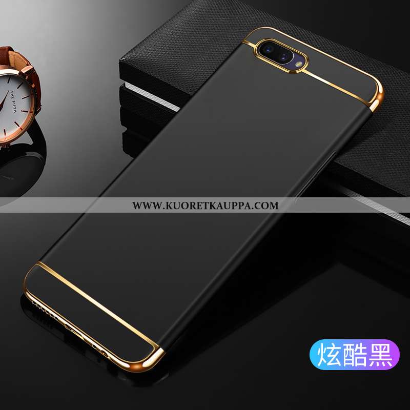 Kuori Oppo Ax5, Kuoret Oppo Ax5, Kotelo Oppo Ax5 Pesty Suede Suuntaus Murtumaton Ultra Kulta Kultain