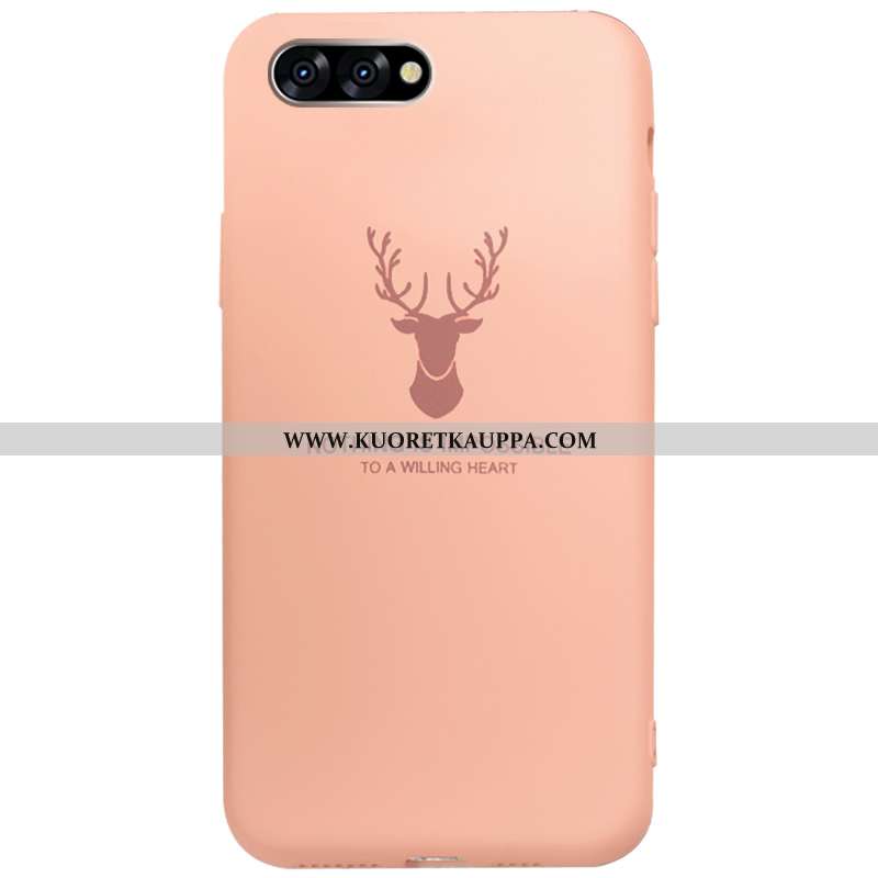 Kuori Oppo Ax5, Kuoret Oppo Ax5, Kotelo Oppo Ax5 Silikoni Suojaus Suuntaus Pehmeä Neste Peuroja Pink