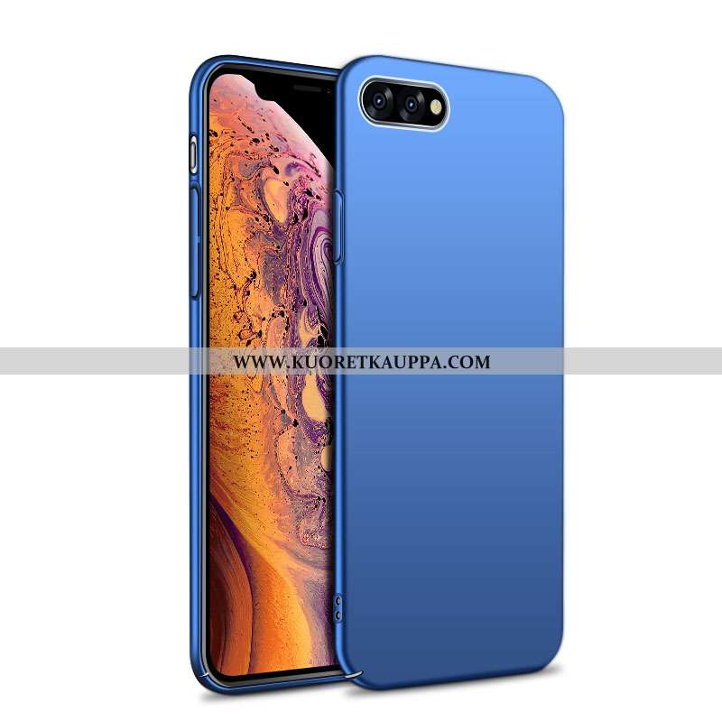 Kuori Oppo Ax5, Kuoret Oppo Ax5, Kotelo Oppo Ax5 Suojaus Pesty Suede Luova Murtumaton Sininen