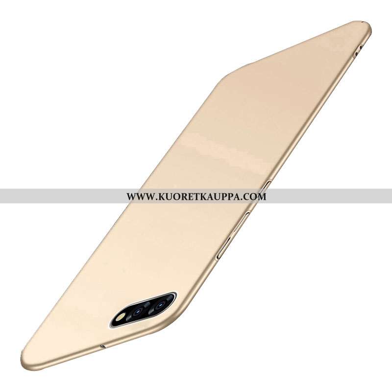 Kuori Oppo Ax5, Kuoret Oppo Ax5, Kotelo Oppo Ax5 Suojaus Pesty Suede Luova Murtumaton Sininen