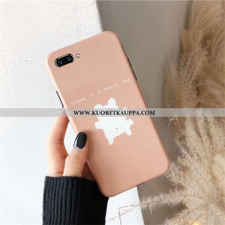 Kuori Oppo Ax5, Kuoret Oppo Ax5, Kotelo Oppo Ax5 Suuntaus Pehmeä Neste Tila Silikoni Suojaus Pinkki