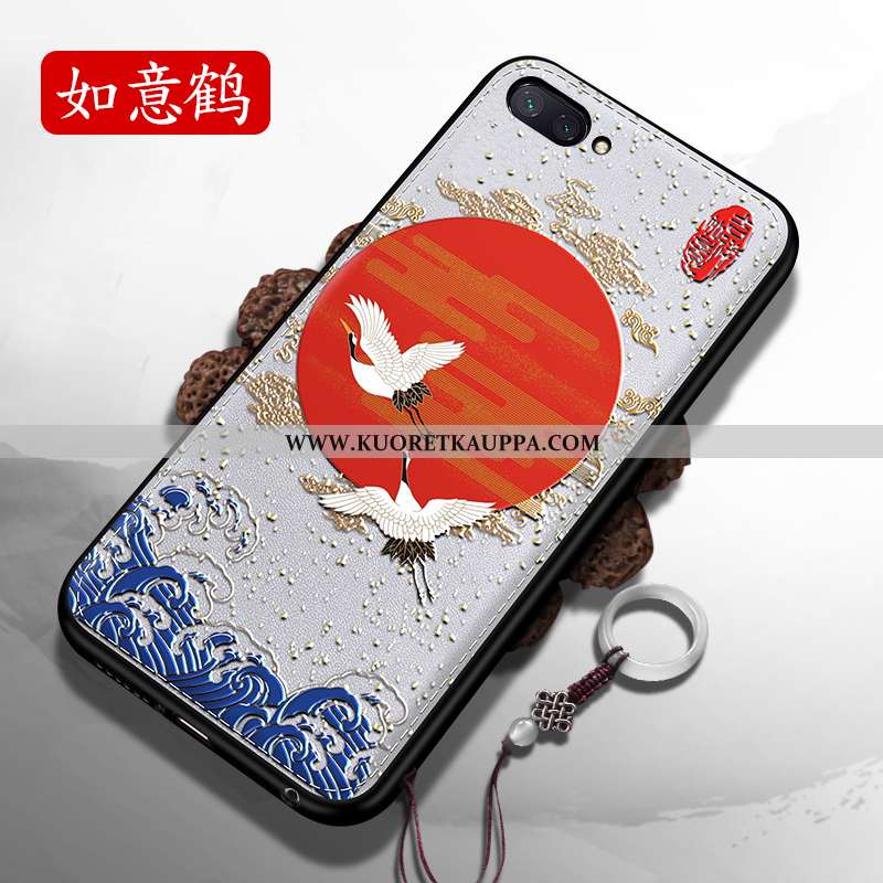 Kuori Oppo Ax5, Kuoret Oppo Ax5, Kotelo Oppo Ax5 Ultra Pehmeä Neste Kova Uusi Silikoni Harmaa