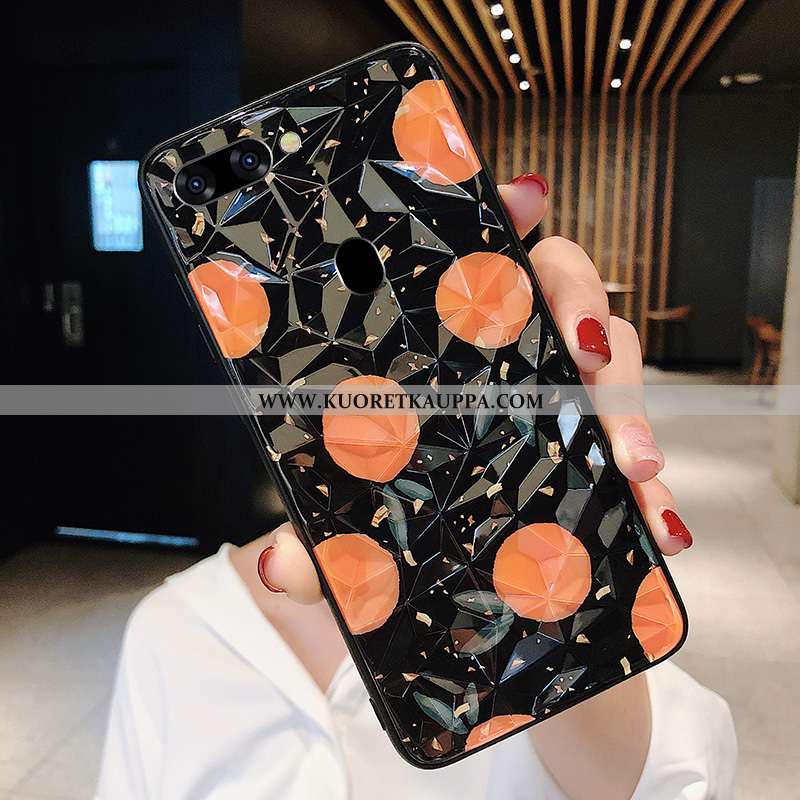 Kuori Oppo Ax7, Kuoret Oppo Ax7, Kotelo Oppo Ax7 Kukkakuvio Suuntaus Puhelimen Timantti Pinkki