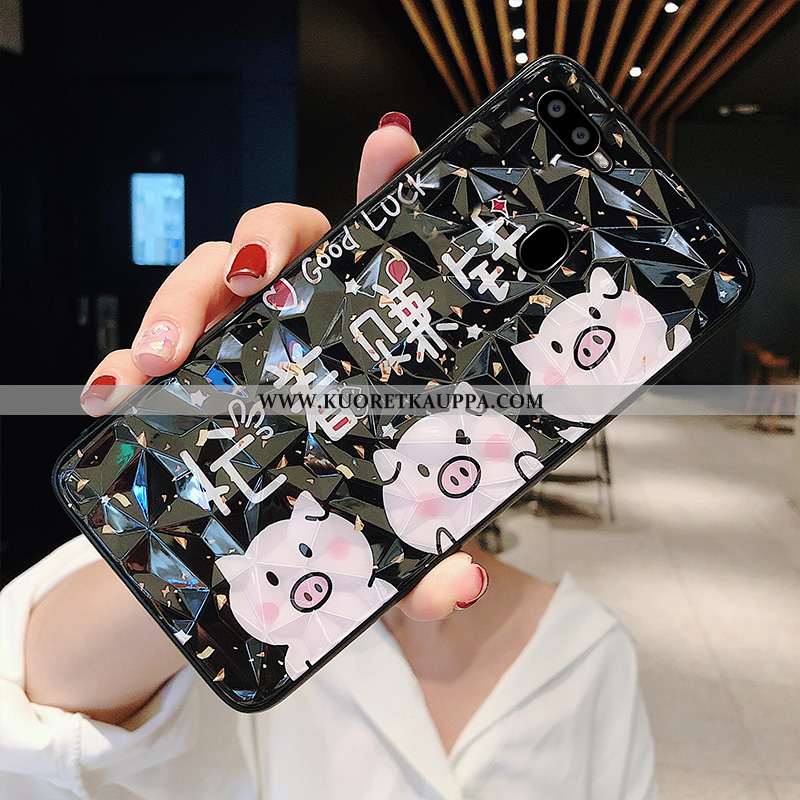 Kuori Oppo Ax7, Kuoret Oppo Ax7, Kotelo Oppo Ax7 Kukkakuvio Suuntaus Puhelimen Timantti Pinkki