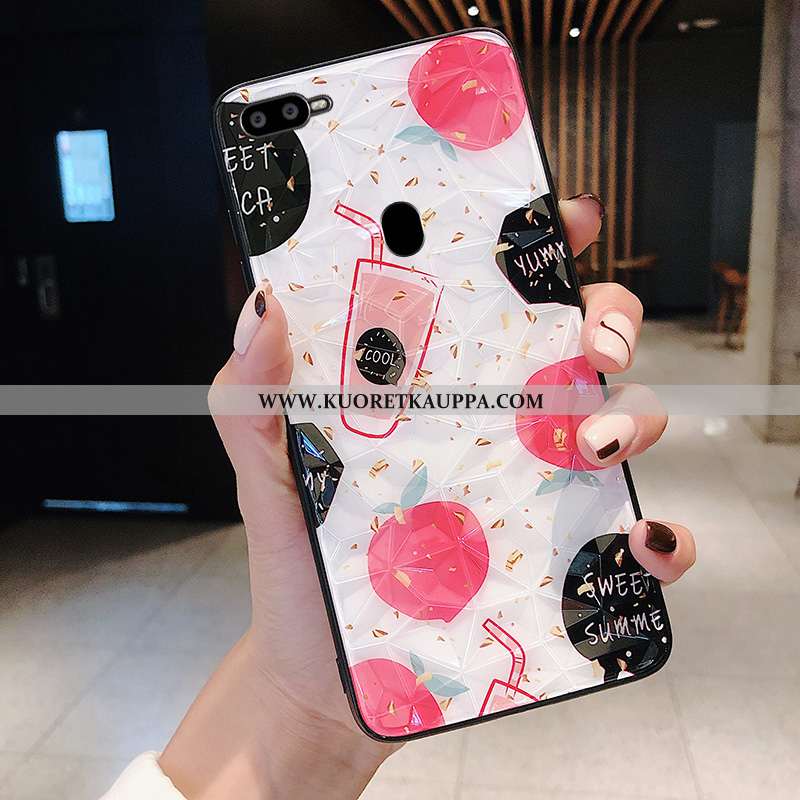 Kuori Oppo Ax7, Kuoret Oppo Ax7, Kotelo Oppo Ax7 Kukkakuvio Suuntaus Puhelimen Timantti Pinkki