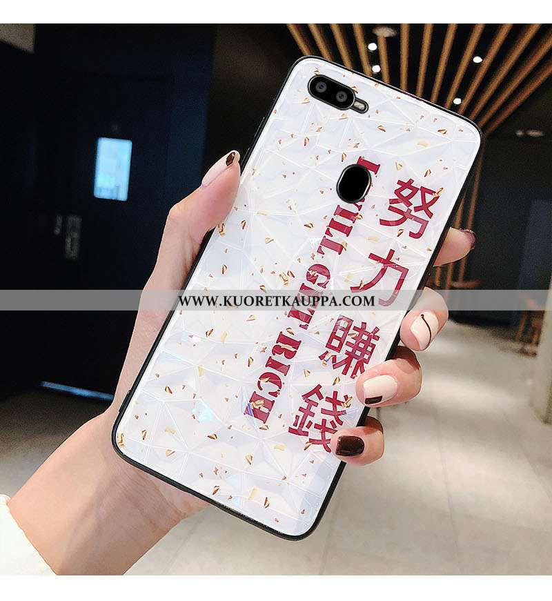 Kuori Oppo Ax7, Kuoret Oppo Ax7, Kotelo Oppo Ax7 Kukkakuvio Suuntaus Puhelimen Timantti Pinkki