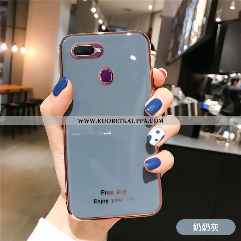 Kuori Oppo Ax7, Kuoret Oppo Ax7, Kotelo Oppo Ax7 Näytönsuojus Pehmeä Neste Kulta Jauhe Karkaisu Pink