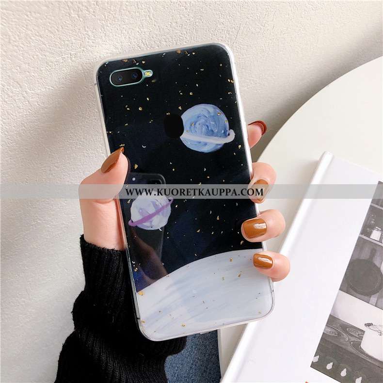 Kuori Oppo Ax7, Kuoret Oppo Ax7, Kotelo Oppo Ax7 Persoonallisuus Luova Pehmeä Neste Violetti