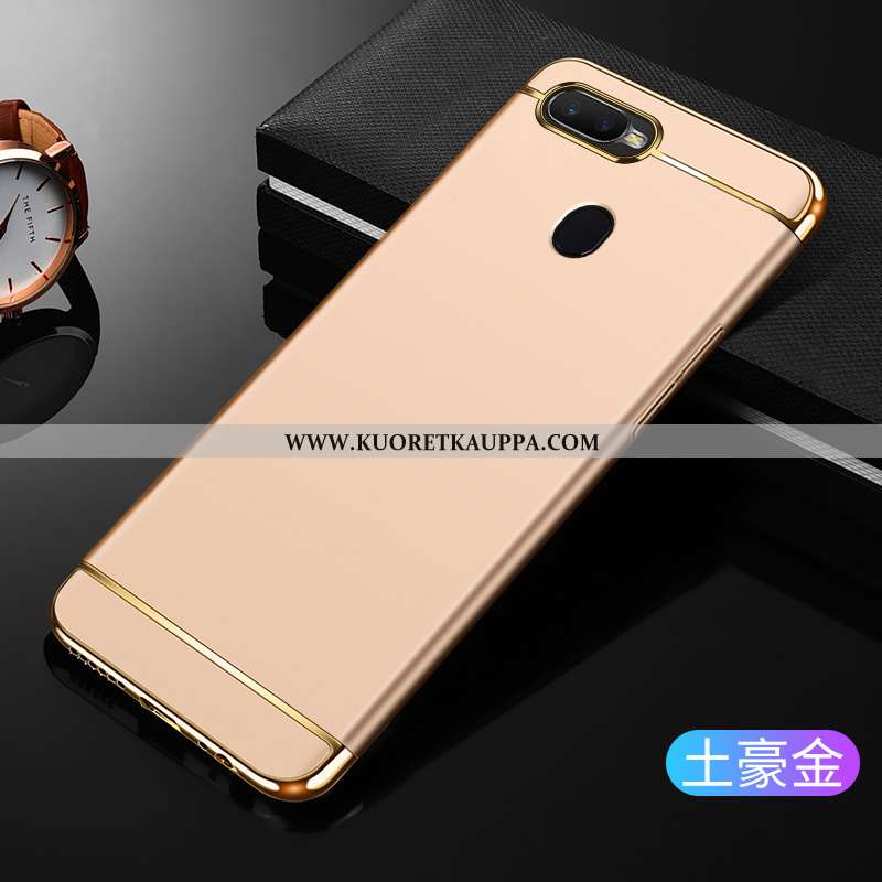 Kuori Oppo Ax7, Kuoret Oppo Ax7, Kotelo Oppo Ax7 Pesty Suede All Inclusive Net Red Murtumaton Pinkki