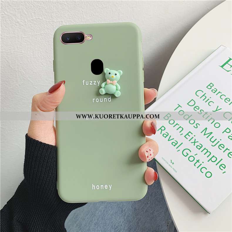 Kuori Oppo Ax7, Kuoret Oppo Ax7, Kotelo Oppo Ax7 Sarjakuva Suuntaus Punainen Bear