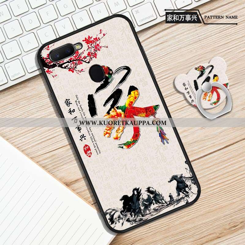 Kuori Oppo Ax7, Kuoret Oppo Ax7, Kotelo Oppo Ax7 Suojaus Persoonallisuus Luova Puhelimen Violetti