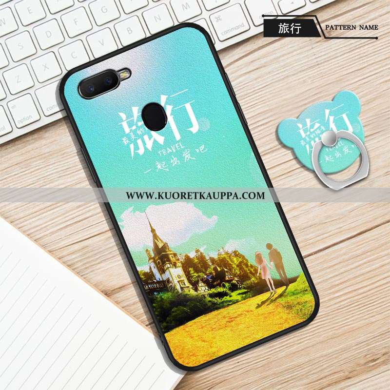 Kuori Oppo Ax7, Kuoret Oppo Ax7, Kotelo Oppo Ax7 Suojaus Persoonallisuus Luova Puhelimen Violetti