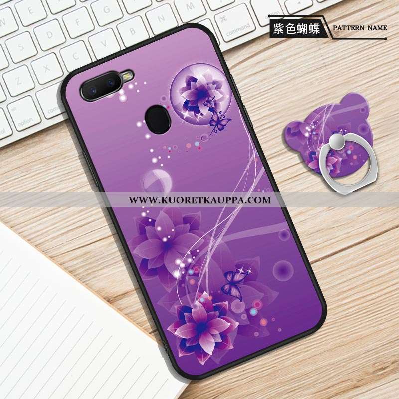 Kuori Oppo Ax7, Kuoret Oppo Ax7, Kotelo Oppo Ax7 Suojaus Persoonallisuus Luova Puhelimen Violetti