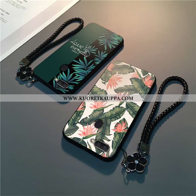 Kuori Oppo Ax7, Kuoret Oppo Ax7, Kotelo Oppo Ax7 Suojaus Tila Puhelimen Luova All Inclusive Vihreä