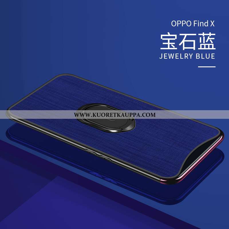 Kuori Oppo Find X, Kuoret Oppo Find X, Kotelo Oppo Find X Kukkakuvio Ultra Rengas Nahka Puhelimen Tu