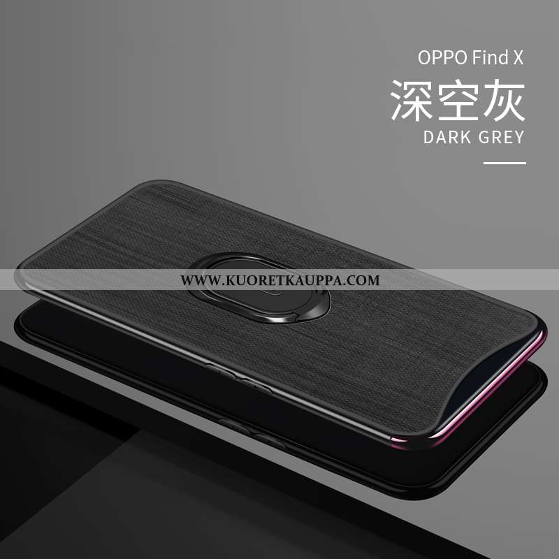 Kuori Oppo Find X, Kuoret Oppo Find X, Kotelo Oppo Find X Kukkakuvio Ultra Rengas Nahka Puhelimen Tu