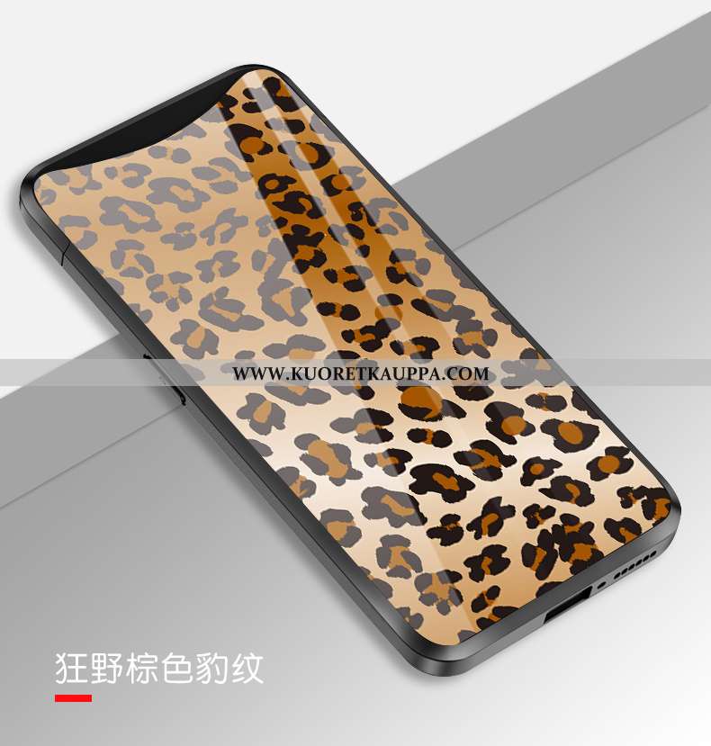 Kuori Oppo Find X, Kuoret Oppo Find X, Kotelo Oppo Find X Lasi Luova Puhelimen Suuntaus Peili Mustat