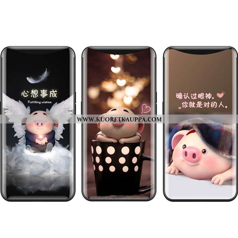 Kuori Oppo Find X, Kuoret Oppo Find X, Kotelo Oppo Find X Lasi Pehmeä Neste Khaki