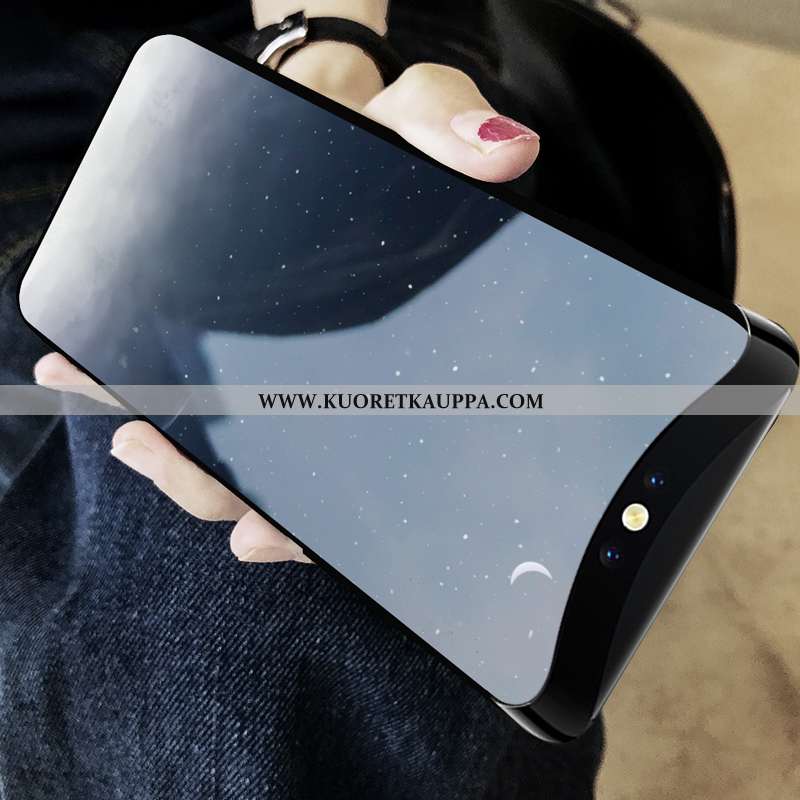 Kuori Oppo Find X, Kuoret Oppo Find X, Kotelo Oppo Find X Persoonallisuus Luova Kova Musta Mustat