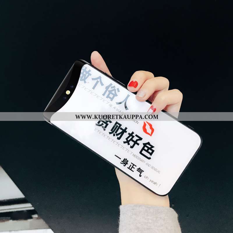 Kuori Oppo Find X, Kuoret Oppo Find X, Kotelo Oppo Find X Persoonallisuus Luova Kova Musta Mustat