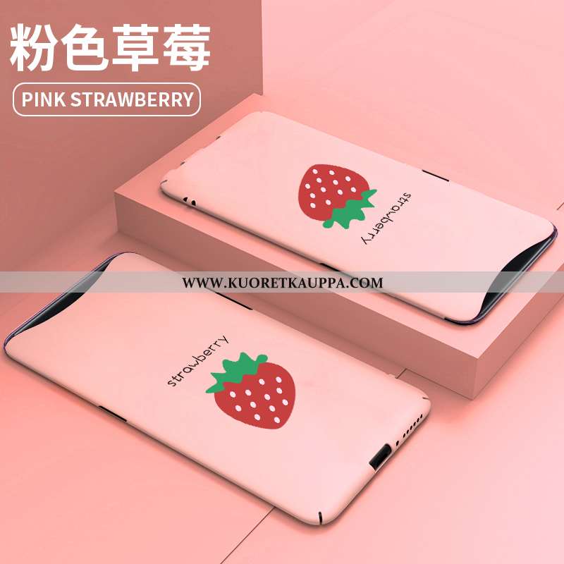 Kuori Oppo Find X, Kuoret Oppo Find X, Kotelo Oppo Find X Persoonallisuus Luova Punainen Kova