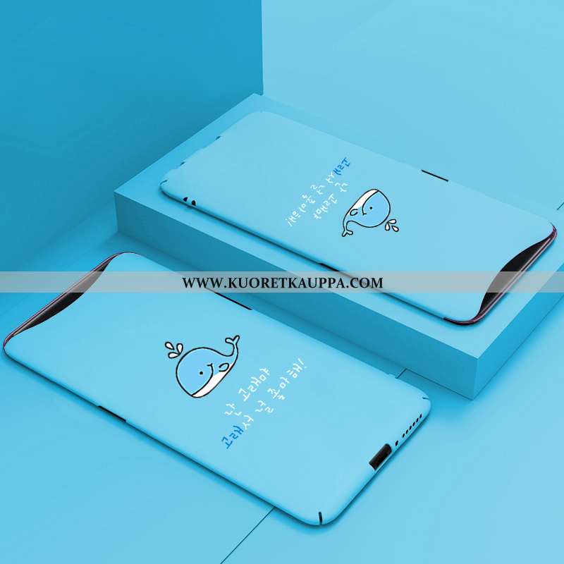 Kuori Oppo Find X, Kuoret Oppo Find X, Kotelo Oppo Find X Sarjakuva Suuntaus Kova Pesty Suede Persoo