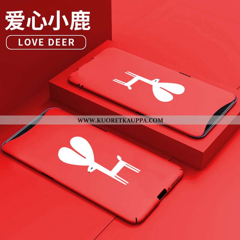 Kuori Oppo Find X, Kuoret Oppo Find X, Kotelo Oppo Find X Sarjakuva Suuntaus Kova Pesty Suede Persoo