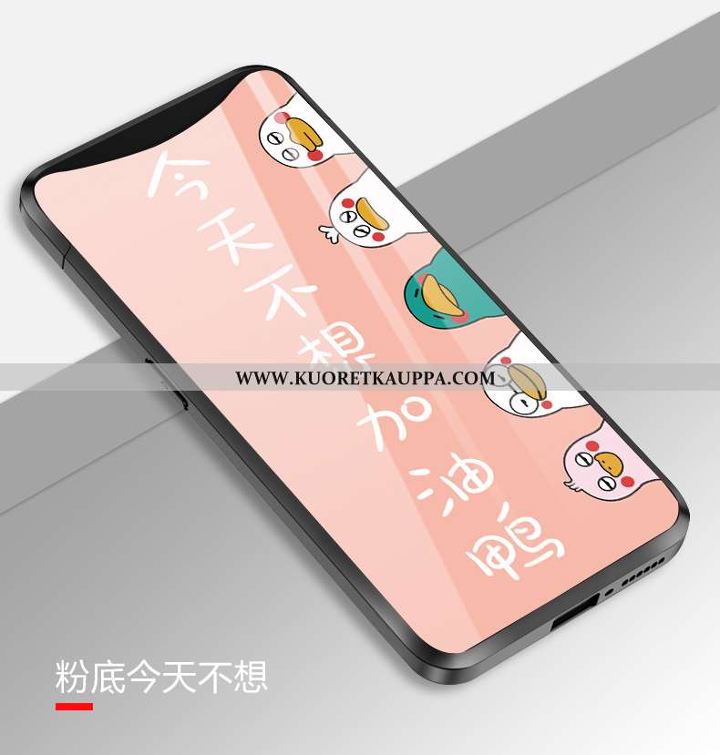 Kuori Oppo Find X, Kuoret Oppo Find X, Kotelo Oppo Find X Sarjakuva Suuntaus Pieni Lasi Rakastunut P