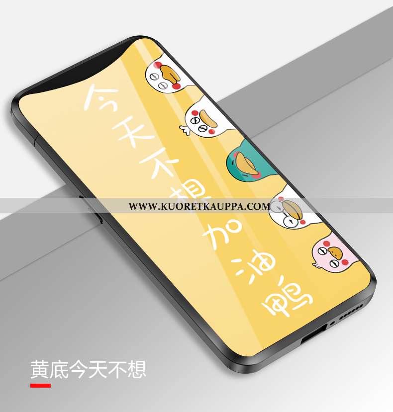 Kuori Oppo Find X, Kuoret Oppo Find X, Kotelo Oppo Find X Sarjakuva Suuntaus Pieni Lasi Rakastunut P