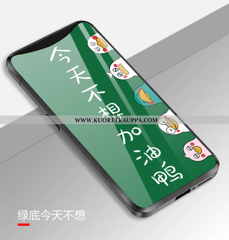 Kuori Oppo Find X, Kuoret Oppo Find X, Kotelo Oppo Find X Sarjakuva Suuntaus Pieni Lasi Rakastunut P