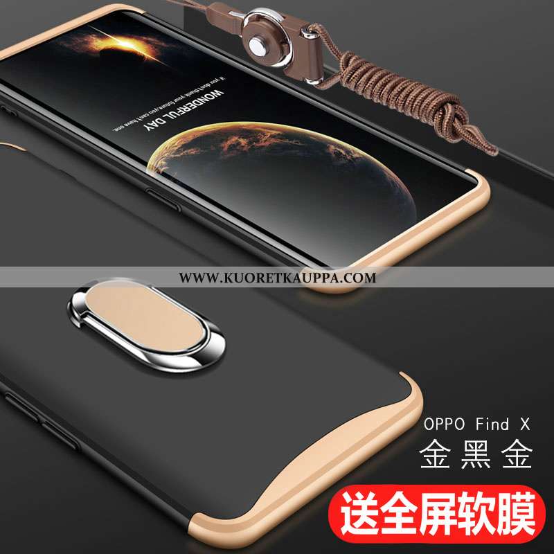 Kuori Oppo Find X, Kuoret Oppo Find X, Kotelo Oppo Find X Suojaus All Inclusive Puhelimen Kultainen