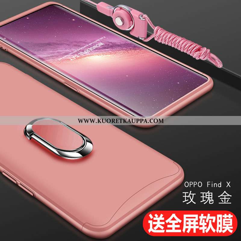 Kuori Oppo Find X, Kuoret Oppo Find X, Kotelo Oppo Find X Suojaus All Inclusive Puhelimen Kultainen